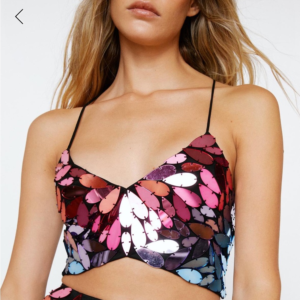 Nasty Gal Mirror Top